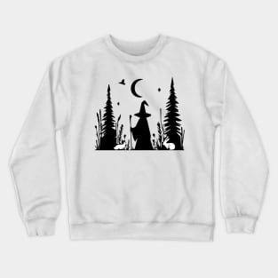 Wizard in a Forest Crewneck Sweatshirt